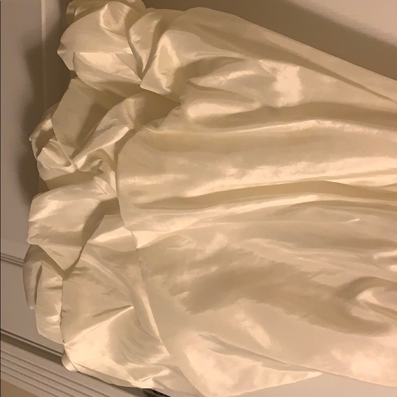 Strapless Cream Bridesmaid or Prom dress - Picture 4 of 6